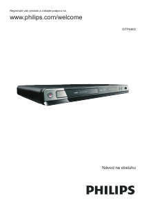 Návod Philips DTP4800 DVD prehrávač