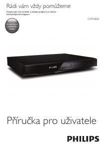 Manuál Philips DVP2800 Přehrávač DVD