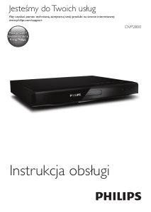 Instrukcja Philips DVP2800 Odtwarzacz DVD