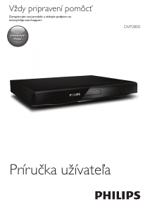 Návod Philips DVP2800 DVD prehrávač