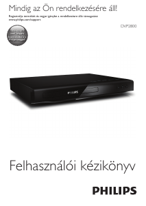 Használati útmutató Philips DVP2800 DVD-lejátszó