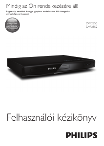 Használati útmutató Philips DVP2850 DVD-lejátszó