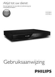 Handleiding Philips DVP2850 DVD speler
