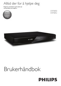 Bruksanvisning Philips DVP2850 DVD-spiller