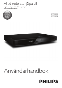 Bruksanvisning Philips DVP2850 DVD spelare