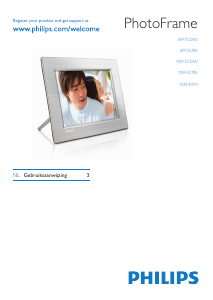 Handleiding Philips 10FF3CME Digitale fotolijst