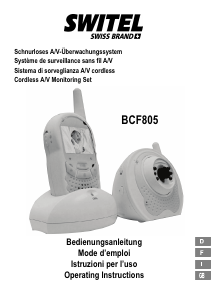 Bedienungsanleitung Switel BCF805 Babyphone
