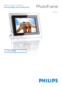 Manual Philips 7FF2FPA Digital Photo Frame