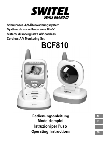 Manuale Switel BCF810 Baby monitor