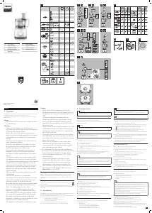 Manual de uso Philips HR7628 Daily Collection Robot de cocina