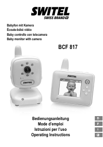 Manuale Switel BCF817 Baby monitor