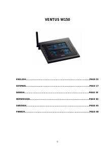 Brugsanvisning Ventus W150 Vejrstation