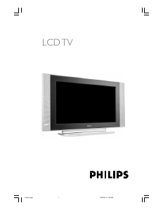 Manual de uso Philips 26PF5520D Televisor de LCD