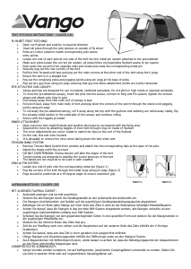 Manuale Vango Calder 600 Tenda