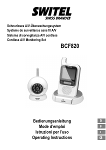 Bedienungsanleitung Switel BCF820 Babyphone