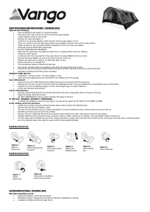 Mode d’emploi Vango Edoras 500 Tente