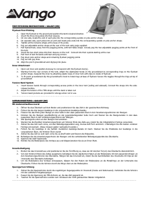 Manuale Vango Galaxy 300 Tenda