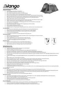 Mode d’emploi Vango Iris 600 Tente