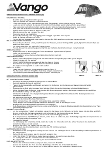 Mode d’emploi Vango Keswick 600DLX Tente