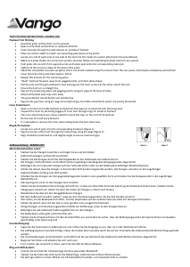 Mode d’emploi Vango Marna 600XL Tente