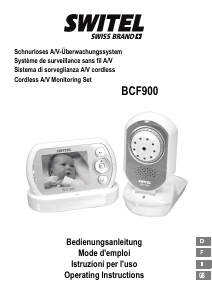 Bedienungsanleitung Switel BCF900 Babyphone