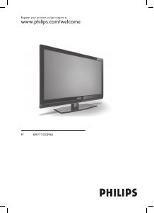 Käyttöohje Philips 32PFL7772D Nestekidetelevisio
