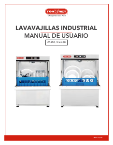 Manual de uso Torrey LV-450 Lavavajillas