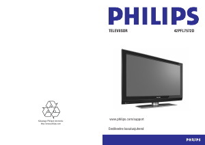 Kasutusjuhend Philips 42PFL7572D LCD-teler