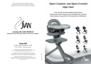 Manual Svan Signet Complete Baby High Chair