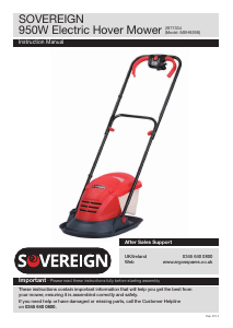 Manual Sovereign MEH929B Lawn Mower