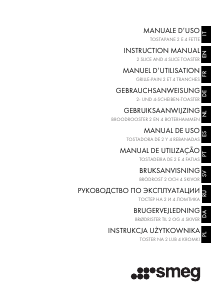 Bruksanvisning Smeg TSF01 Brödrost