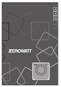 Manual Zerowatt OZ4 127 2DE Máquina de lavar roupa