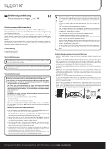 Manual Sygonix tx.1 Thermostat