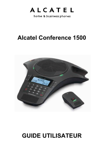 Mode d’emploi Alcatel Conference 1500 Téléphone de conférence