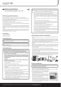 Bedienungsanleitung Sygonix tx.2 Thermostat