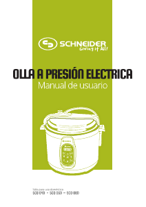 Manual de uso Schneider SCO 04D Olla a presión