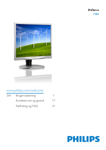 Brugsanvisning Philips 19B4QCS5 LCD-skærm