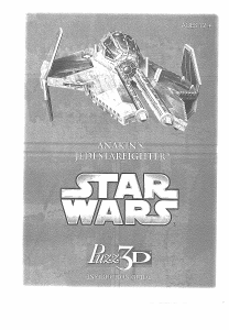 Manual Puzz3D Anakins Jedi Starfighter 3D Puzzle