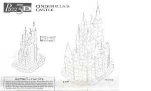 Manual Puzz3D Cinderellas Castle 3D Puzzle