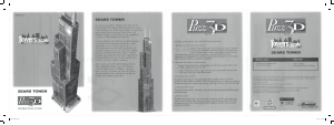 Handleiding Puzz3D Sears Tower 3D Puzzel