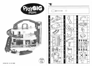 Handleiding PlayBIG Flizzies Large parking garage