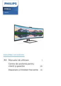 Manual Philips 499P9H Monitor LCD