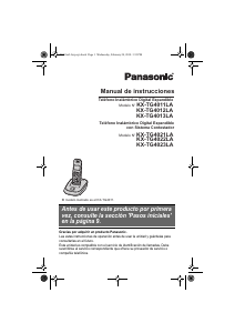 Manual de uso Panasonic KX-TG4011LA Teléfono inalámbrico