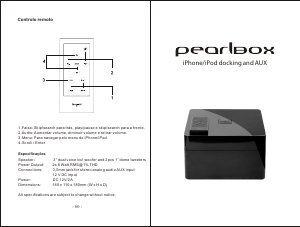 Manual Tangent Pearlbox Speaker Dock