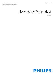 Mode d’emploi Philips 24PHK5210 Téléviseur LED