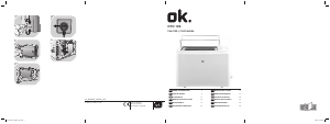 Bedienungsanleitung OK OTO 103-W Toaster