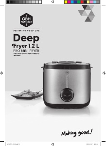 Manual OBH Nordica 6355 Pro Mini Deep Fryer