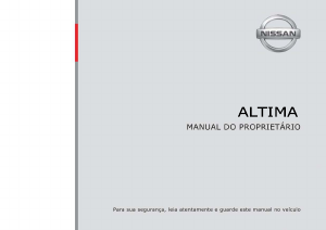 Manual Nissan Altima (2013)