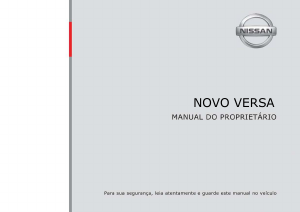 Manual Nissan Versa (2015)