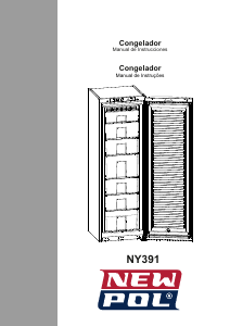 Manual de uso New Pol NY391 Congelador